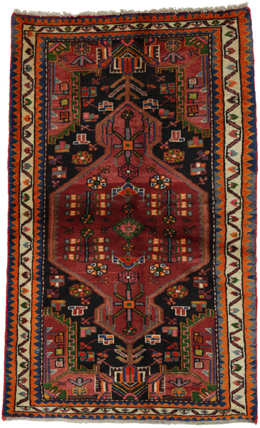 Tuyserkan - Hamadan Персийски връзван килим 150x92