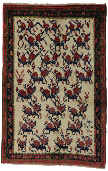 Afshar - Sirjan Персийски връзван килим 154x100