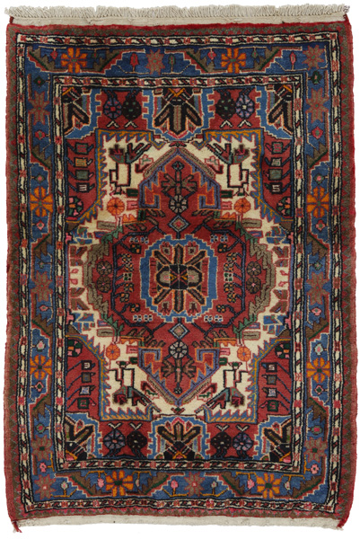 Tuyserkan - Hamadan Персийски връзван килим 123x88
