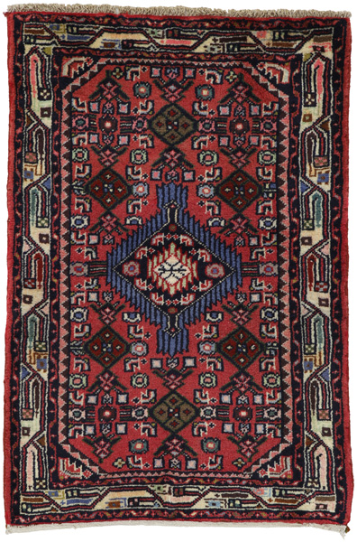 Enjelas - Hamadan Персийски връзван килим 92x63