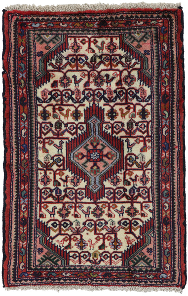 Enjelas - Hamadan Персийски връзван килим 96x61