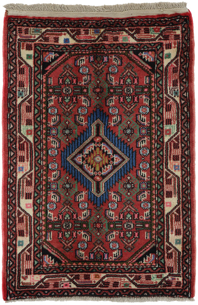 Enjelas - Hamadan Персийски връзван килим 95x64