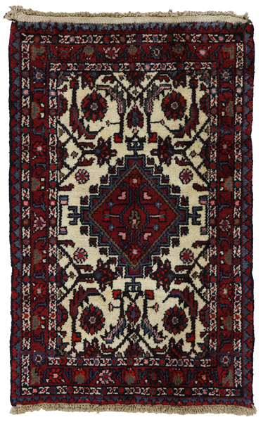 Borchalou - Sarouk Персийски връзван килим 95x60