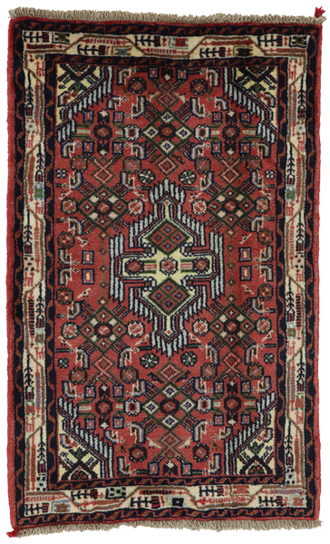 Enjelas - Hamadan Персийски връзван килим 102x62
