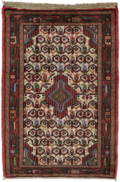 Enjelas - Hamadan Персийски връзван килим 93x63