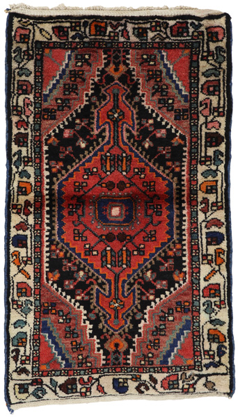 Tuyserkan - Hamadan Персийски връзван килим 93x56
