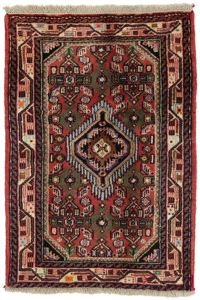 Enjelas - Hamadan Персийски връзван килим 95x67