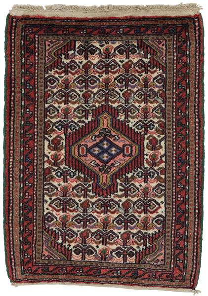 Enjelas - Hamadan Персийски връзван килим 90x66