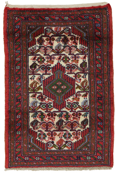 Enjelas - Hamadan Персийски връзван килим 86x59