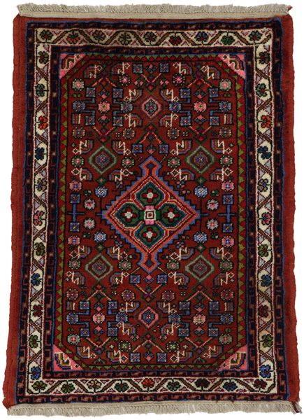 Borchalou - Hamadan Персийски връзван килим 85x64