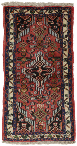 Enjelas - Hamadan Персийски връзван килим 105x55