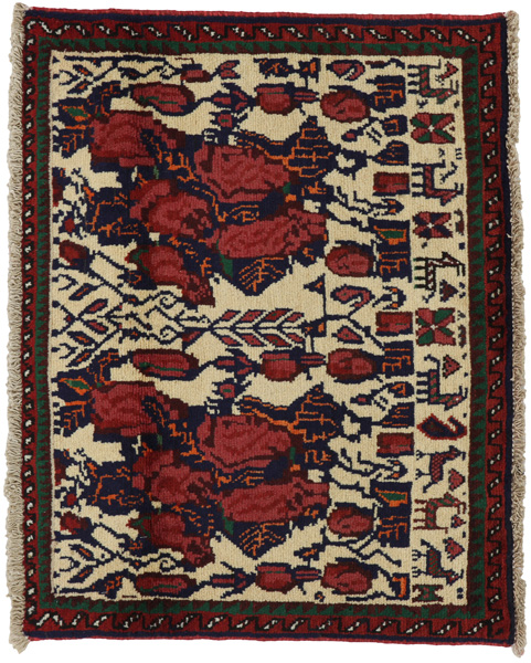 Afshar - Sirjan Персийски връзван килим 60x76