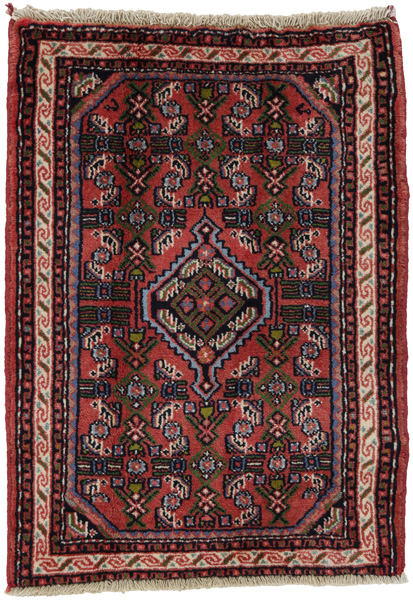 Hosseinabad - Hamadan Персийски връзван килим 87x64
