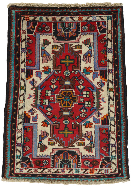 Nahavand - Hamadan Персийски връзван килим 80x57