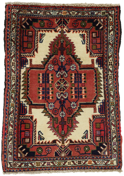 Nahavand - Hamadan Персийски връзван килим 88x64