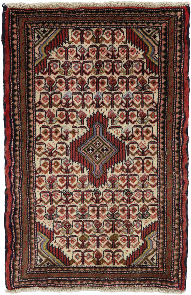 Enjelas - Hamadan Персийски връзван килим 90x60