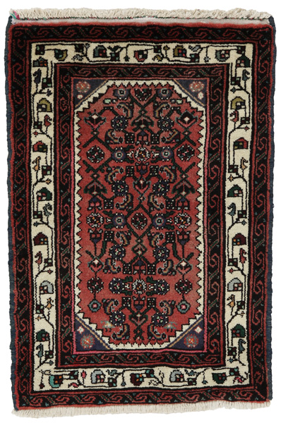 Hosseinabad - Hamadan Персийски връзван килим 86x60