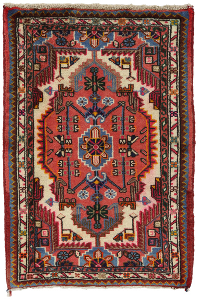 Nahavand - Hamadan Персийски връзван килим 88x60
