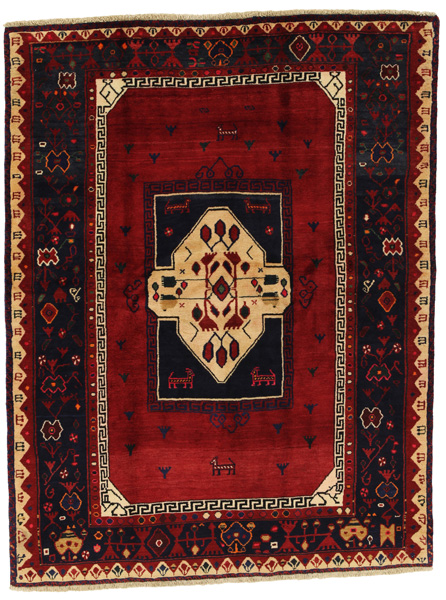 Lori - Qashqai Персийски връзван килим 204x157