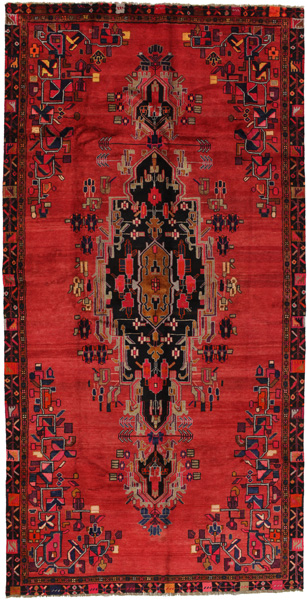 Lilian - Sarouk Персийски връзван килим 370x188