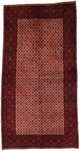 Turkaman - Baluch Персийски връзван килим 200x105