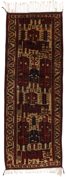 Lori - Bakhtiari Персийски връзван килим 370x140