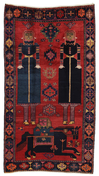 Bakhtiari - Lori Персийски връзван килим 250x137
