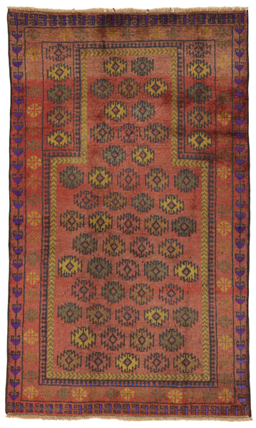 Baluch - Turkaman Персийски връзван килим 140x83