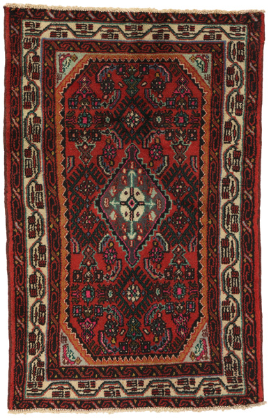 Hosseinabad - Hamadan Персийски връзван килим 115x73