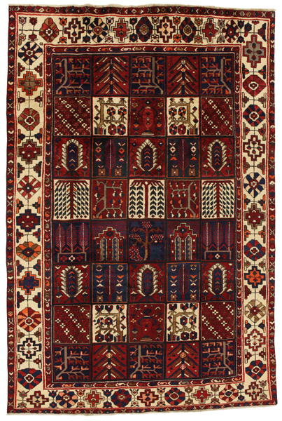 Bakhtiari - Garden Персийски връзван килим 290x197