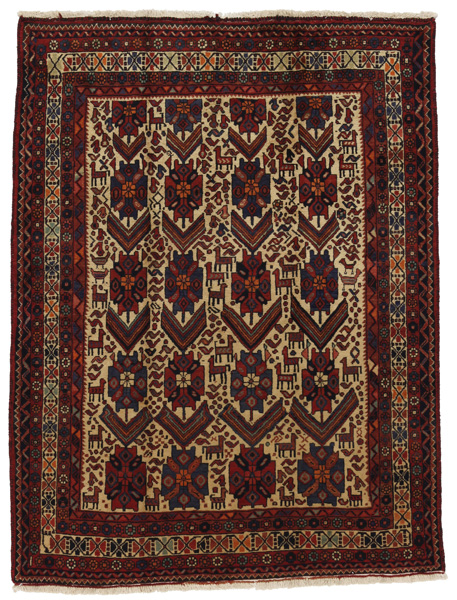 Afshar - Sirjan Персийски връзван килим 196x150