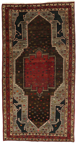Lori - Gabbeh Персийски връзван килим 297x155