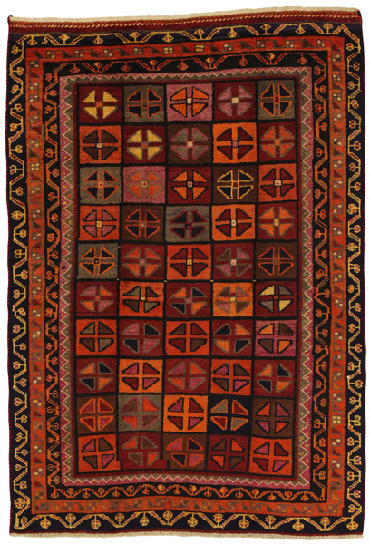Lori - Bakhtiari Персийски връзван килим 200x136