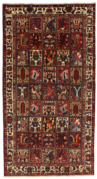 Bakhtiari Персийски връзван килим 300x160
