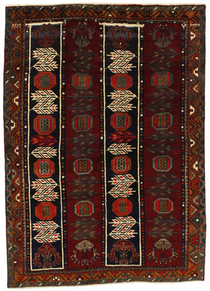 Gabbeh - Qashqai Персийски връзван килим 215x154