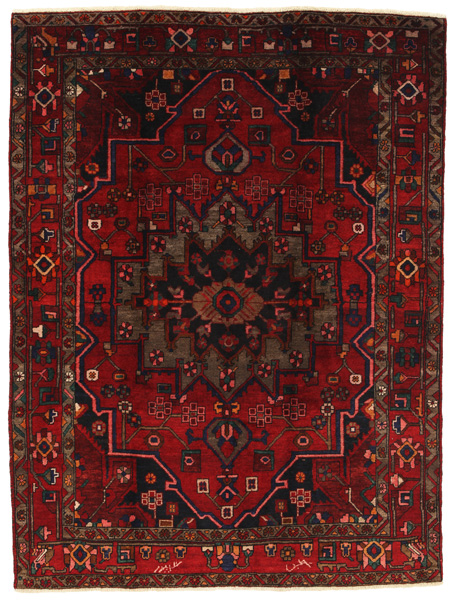 Bakhtiari Персийски връзван килим 213x162