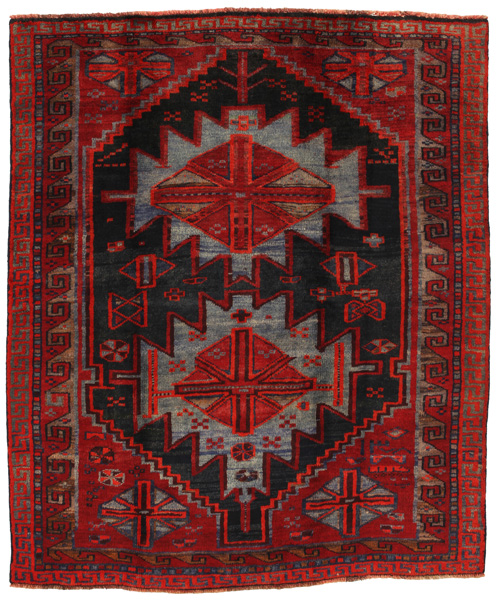 Lori - Qashqai Персийски връзван килим 193x164