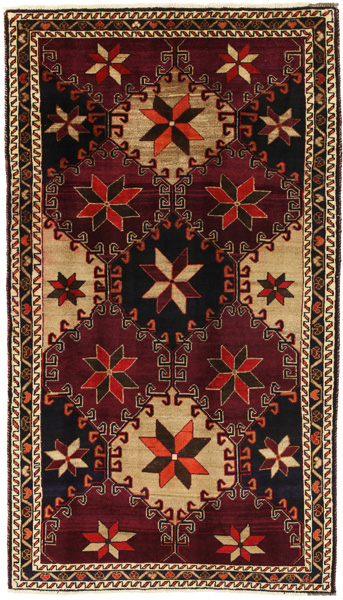 Gabbeh - Bakhtiari Персийски връзван килим 229x130