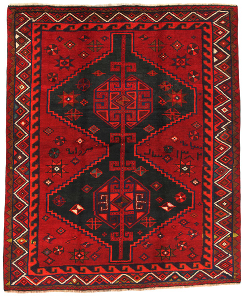 Lori - Qashqai Персийски връзван килим 216x179