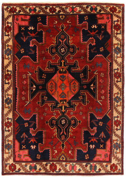 Bakhtiari Персийски връзван килим 220x158