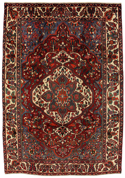 Bakhtiari Персийски връзван килим 303x212
