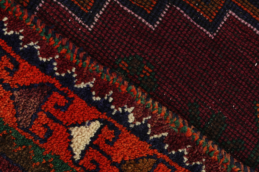Bijar - Kurdi Персийски връзван килим 253x154 - Снимка 6