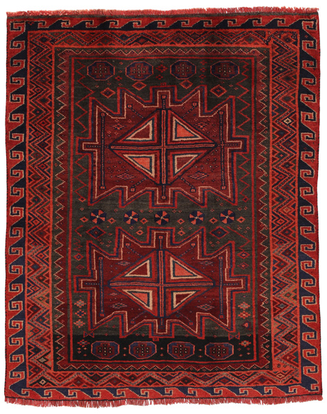 Bakhtiari - Qashqai Персийски връзван килим 198x163