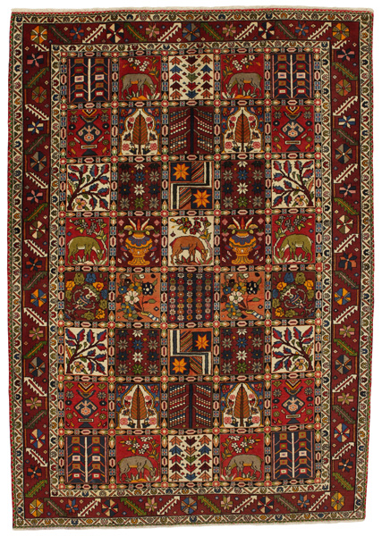 Bakhtiari Персийски връзван килим 292x204
