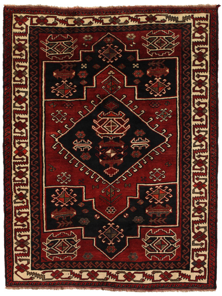 Lori - Qashqai Персийски връзван килим 218x165