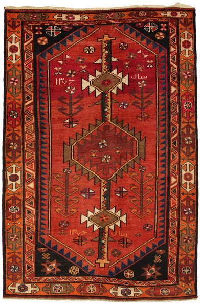 Zanjan - Hamadan Персийски връзван килим 220x146