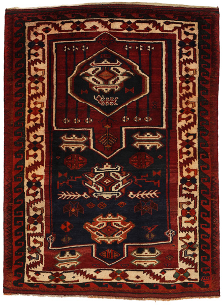Lori - Qashqai Персийски връзван килим 203x153