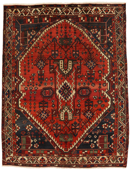 Bakhtiari Персийски връзван килим 211x162
