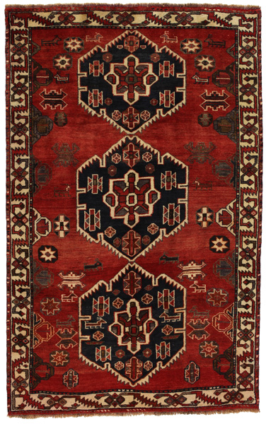 Lori - Qashqai Персийски връзван килим 243x152