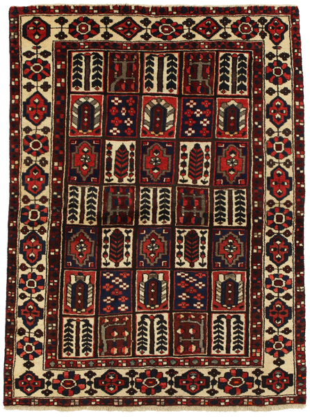 Bakhtiari Персийски връзван килим 200x147